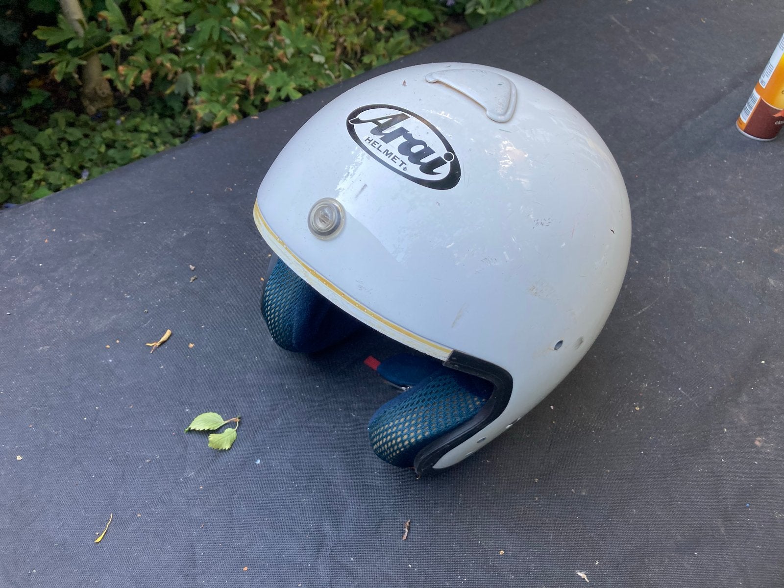 helm voor brommer, snorfiets, scooter, Fietsen en Brommers, Brommerhelmen, Ophalen, Gebruikt