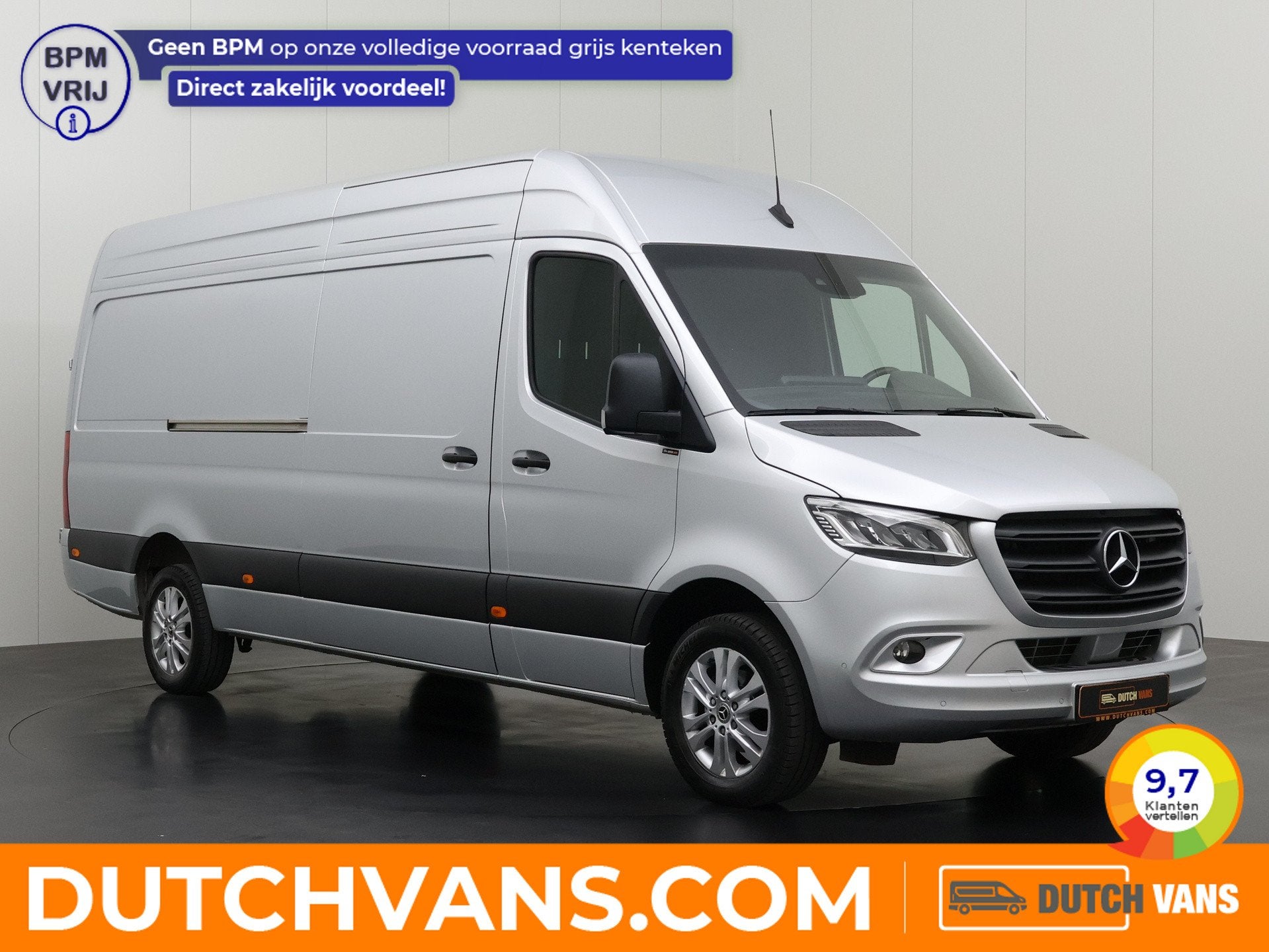 Mercedes-Benz Sprinter 319CDi Automaat L3H2 Maxi Exclusive |, Auto's, Bestelauto's, Automaat, Gebruikt, 190 pk, Mercedes-Benz