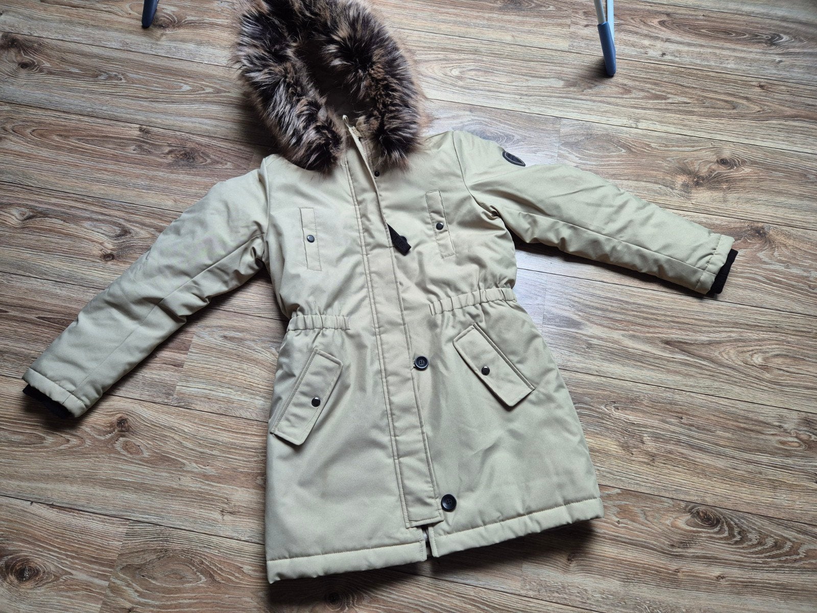 Only winterjas maat M nieuw, Kleding | Dames, Jassen | Winter, Maat 38/40 (M), Only, Beige, Nieuw
