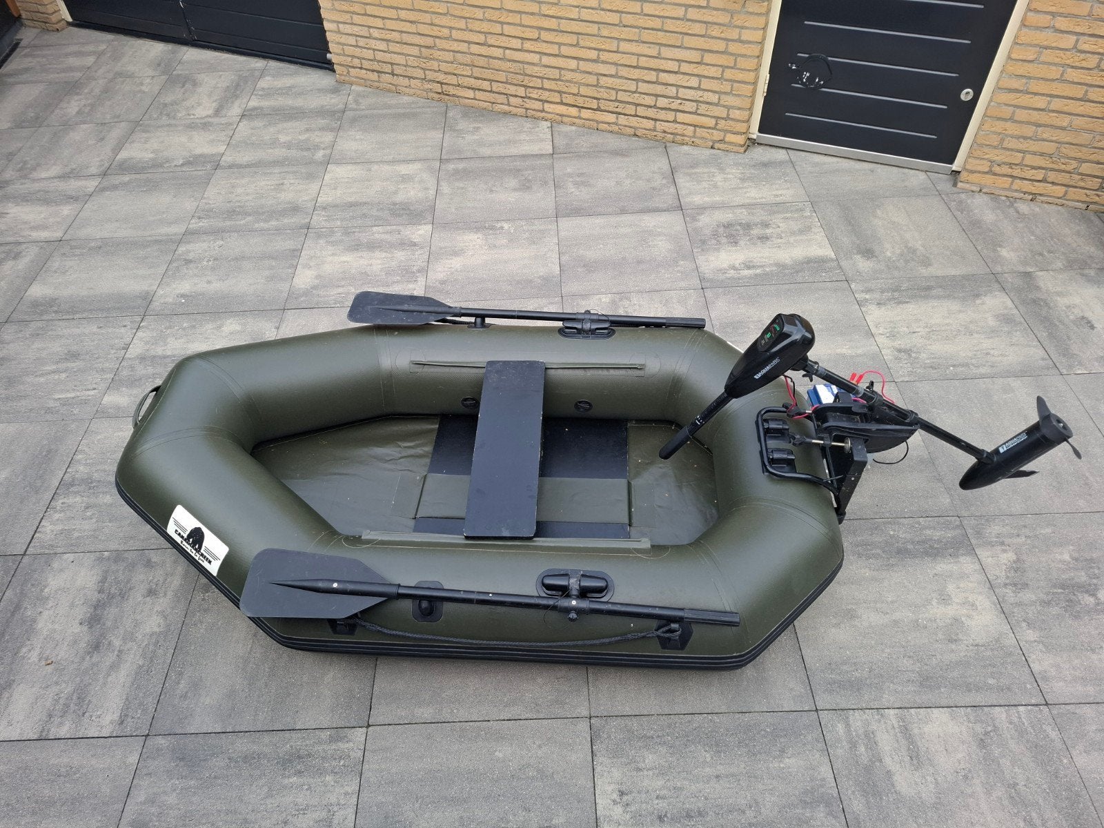 Rubberboot 2.20 elektromotor en accu, Ophalen, Overige typen