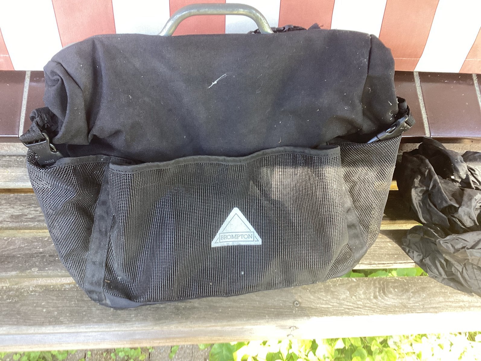 TAS VOOR EEN BROMPTON VOUWFIETS met een regenhoes, Ophalen, Zo goed als nieuw, 16 tot 18 inch, Brompton