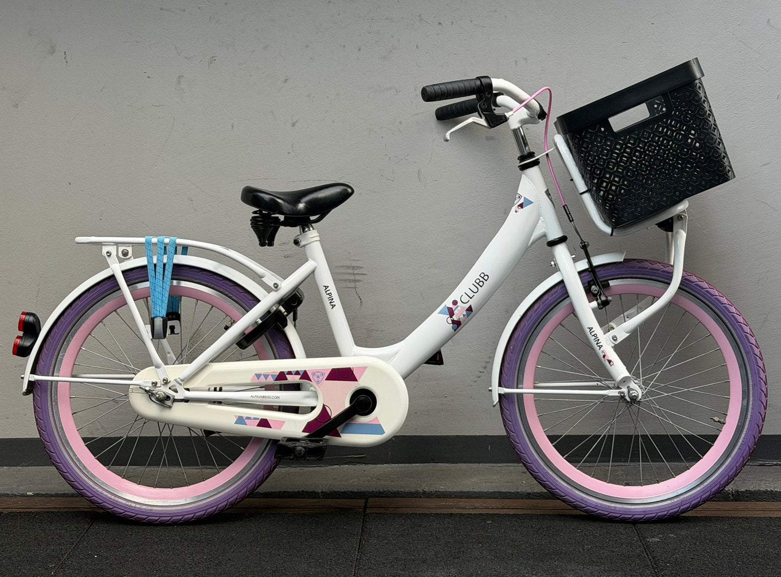 Alpina Clubb, 20 inch, complete en nette meidenfiets, Ophalen, Terugtraprem, Gebruikt, Handrem