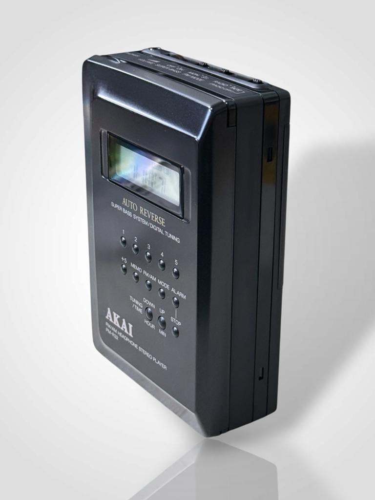 Vintage Akai PM-R32 Radio Cassette Speler - Topstaat, Akai, Walkman, Akai, Ophalen of Verzenden