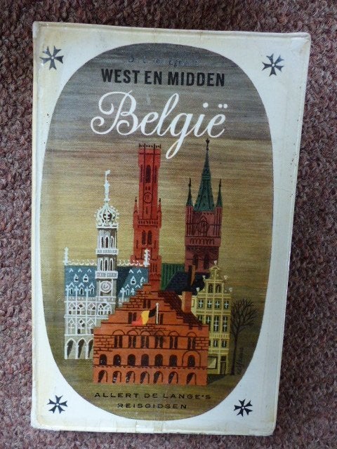 reisgids België Brussel Brugge Gent Ardennen, Ophalen of Verzenden, Reisgids of -boek, Benelux, Gelezen