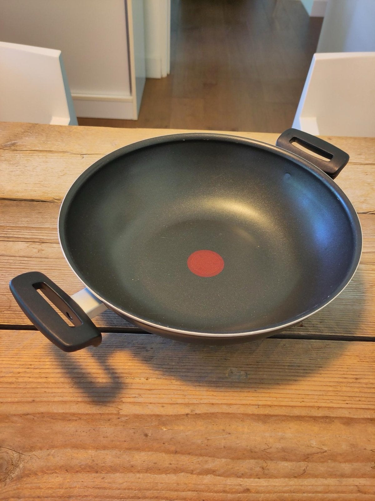 Nieuwe wokpan 28 cm - Geschikt voor alle warmtebronnen, Ophalen, Overige materialen, Tefal, Antiaanbaklaag