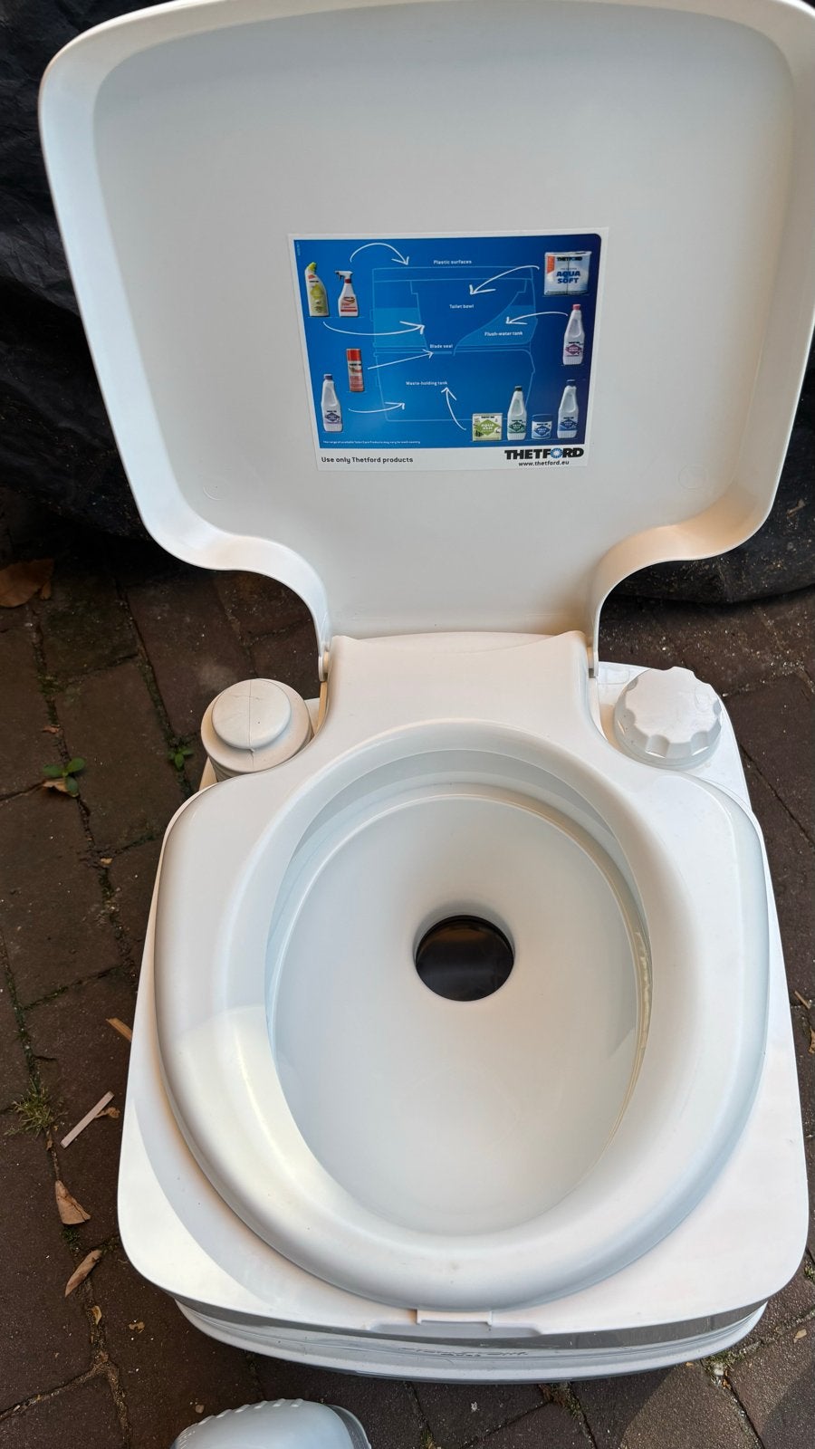 Thetford Porta Potti Qube 145 - Draagbaar Toilet, Ophalen of Verzenden, Gebruikt