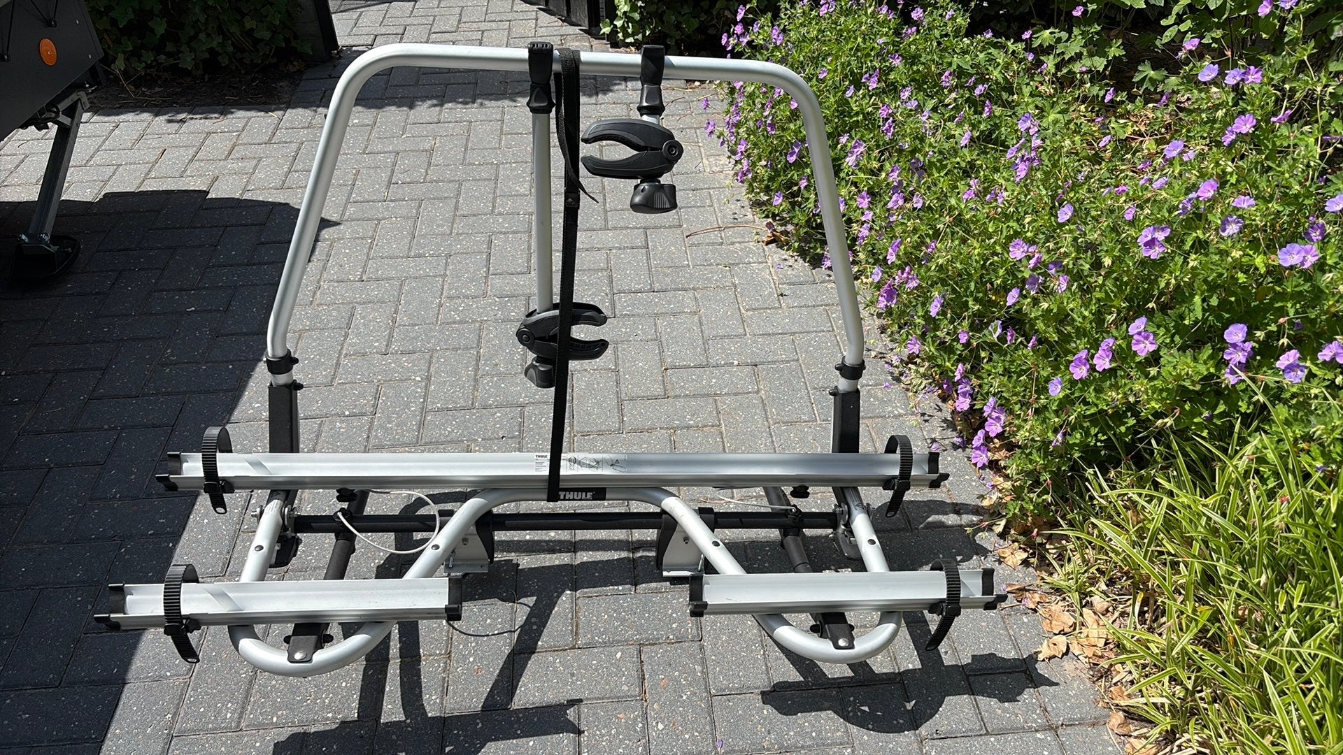 Thule superb fietsendrager disselbevestiging, Auto diversen, Fietsendragers, Ophalen of Verzenden, Zo goed als nieuw, Trekhaakdrager