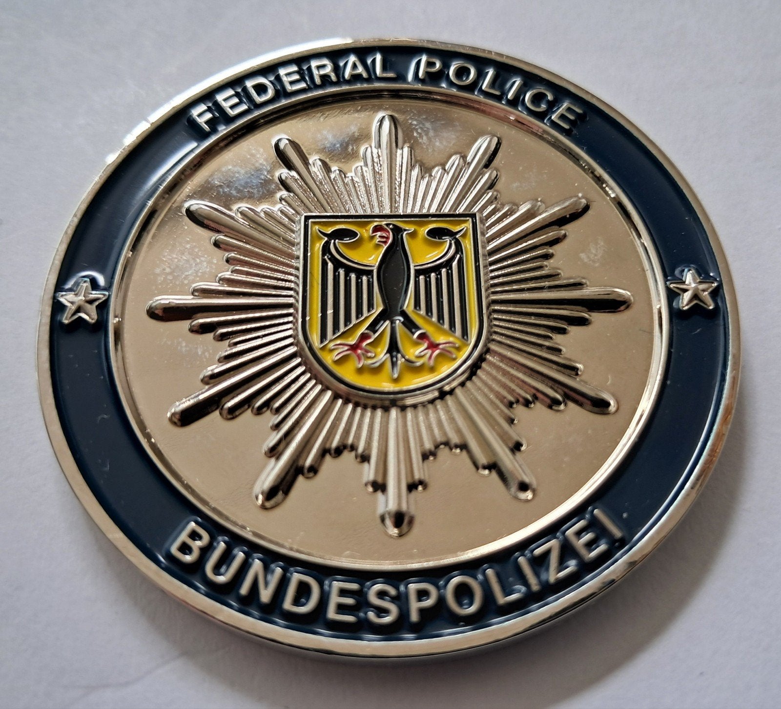 Coin Bundespolizei, Ophalen of Verzenden, Landmacht, Nederland, Embleem of Badge