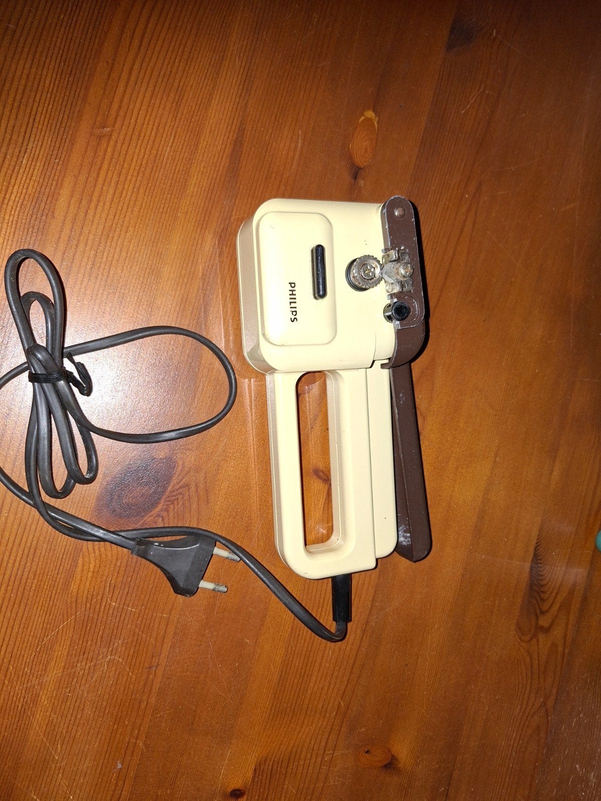 Vintage Electrische blikopener Philips, Ophalen of Verzenden