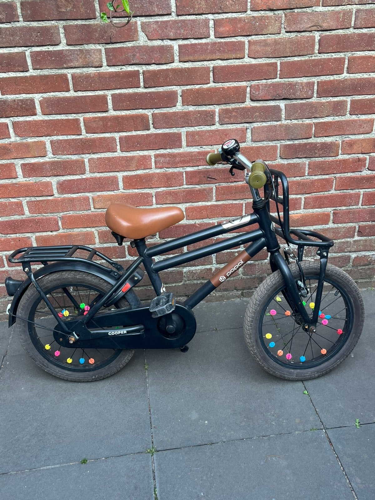 Kinder stransport fiets, Ophalen, Gebruikt, Terugtraprem, Minder dan 16 inch