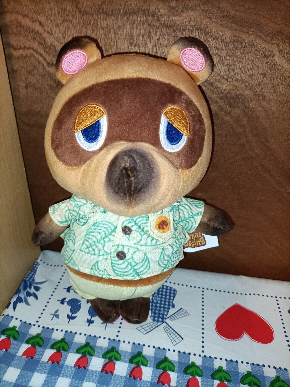 Animal Crossing Tommy knuffel 27 cm groot, Kinderen en Baby's, Ophalen of Verzenden, Zo goed als nieuw, Overige typen