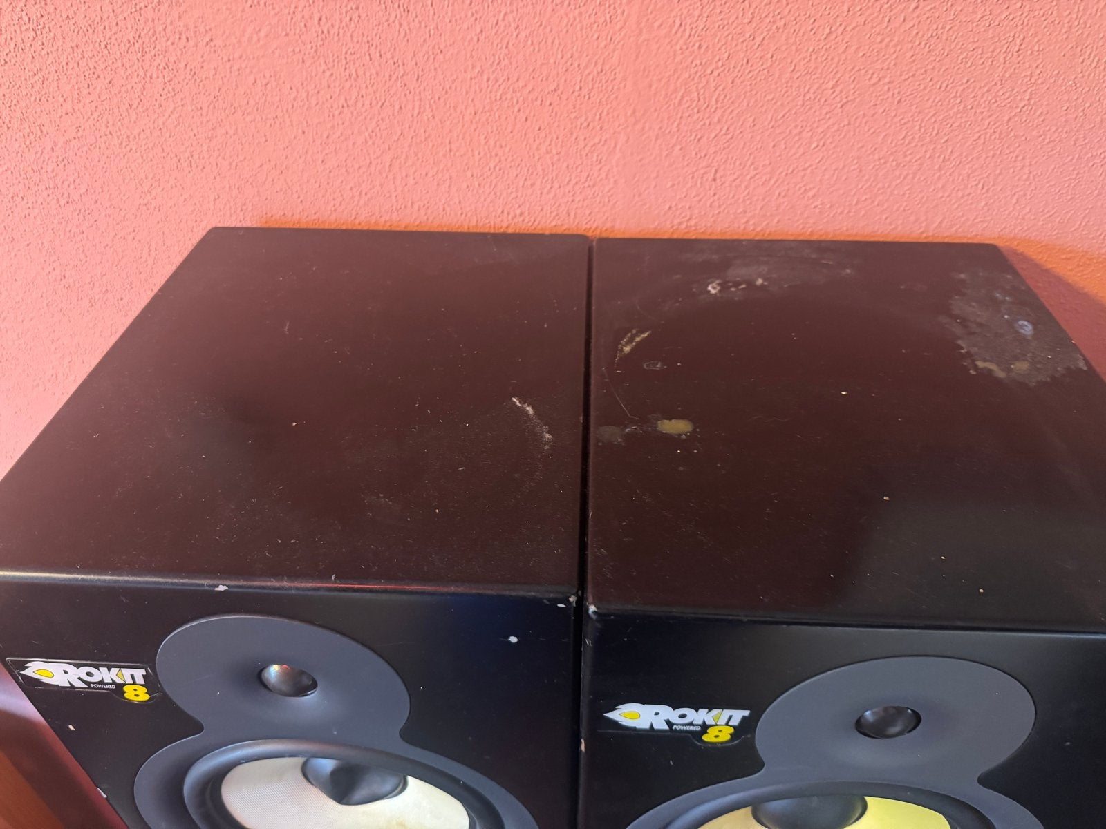 KRK Rokit 8 Studio Monitoren - Gebruikt, Goede Klank, Gebruikt, 120 watt of meer, Front, Rear of Stereo speakers, Ophalen