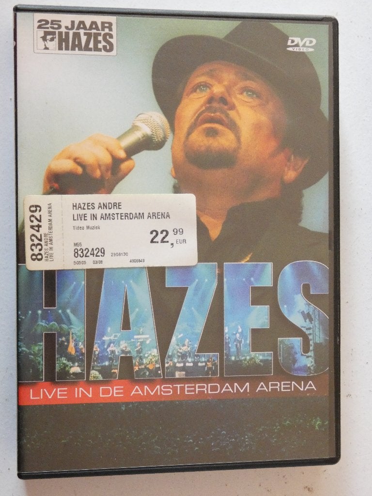 André Hazes – Live In De Amsterdam Arena (25 Jaar Hazes), Alle leeftijden, Verzenden, Gebruikt