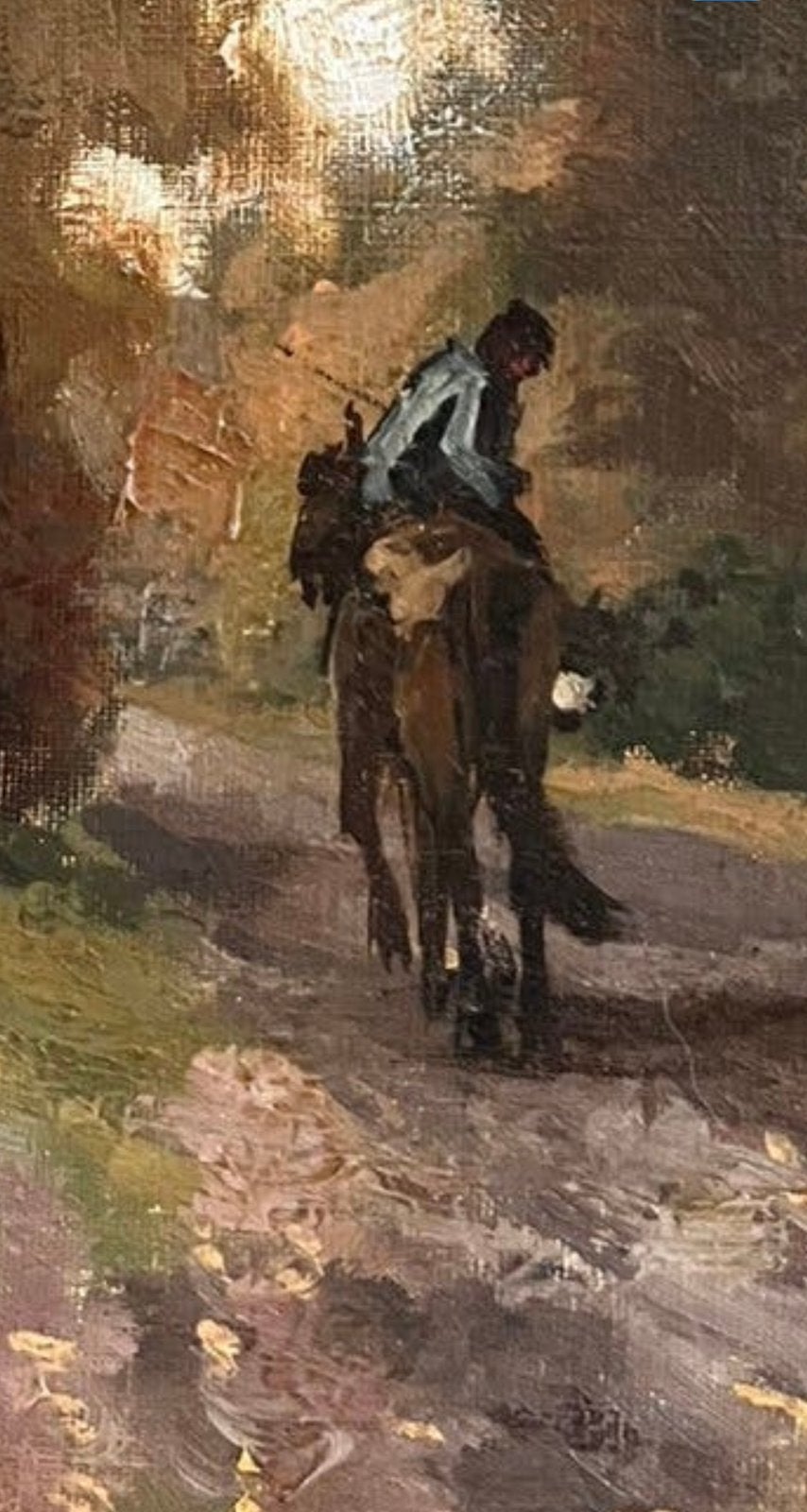 Haagse school schilderij in prachtige zware klassieke lijst, Ophalen, Nederlandse school, Doek, Landschap