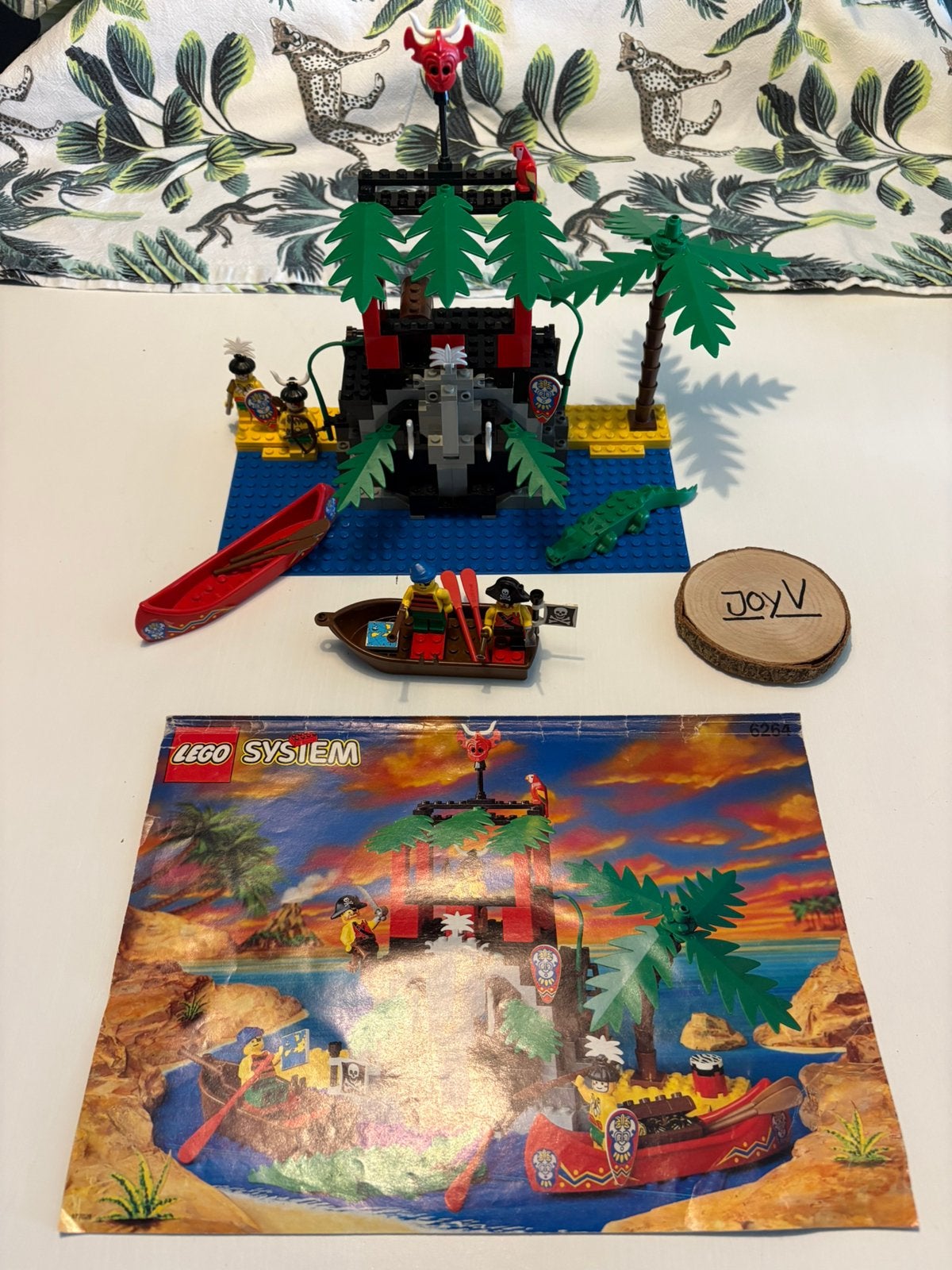 Lego Pirates 6264 Forbidden Cove, Lego, Zo goed als nieuw, Inclusief instructies, Complete set
