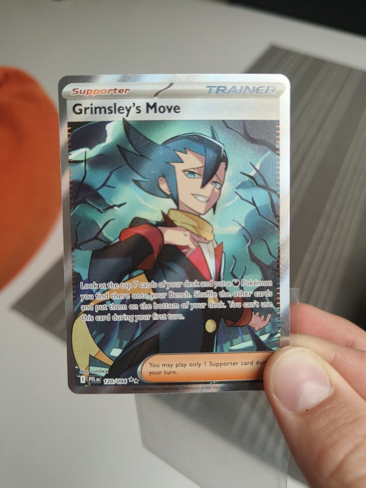 Grimsley's Move 120/094, Ophalen of Verzenden, Nieuw, Losse kaart, Foil