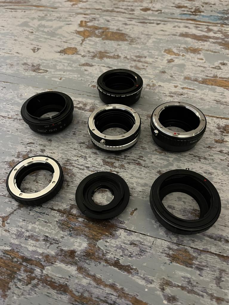 7 verschillende Fuji x adapters, Ophalen of Verzenden, Zo goed als nieuw, Overige typen, Overige merken
