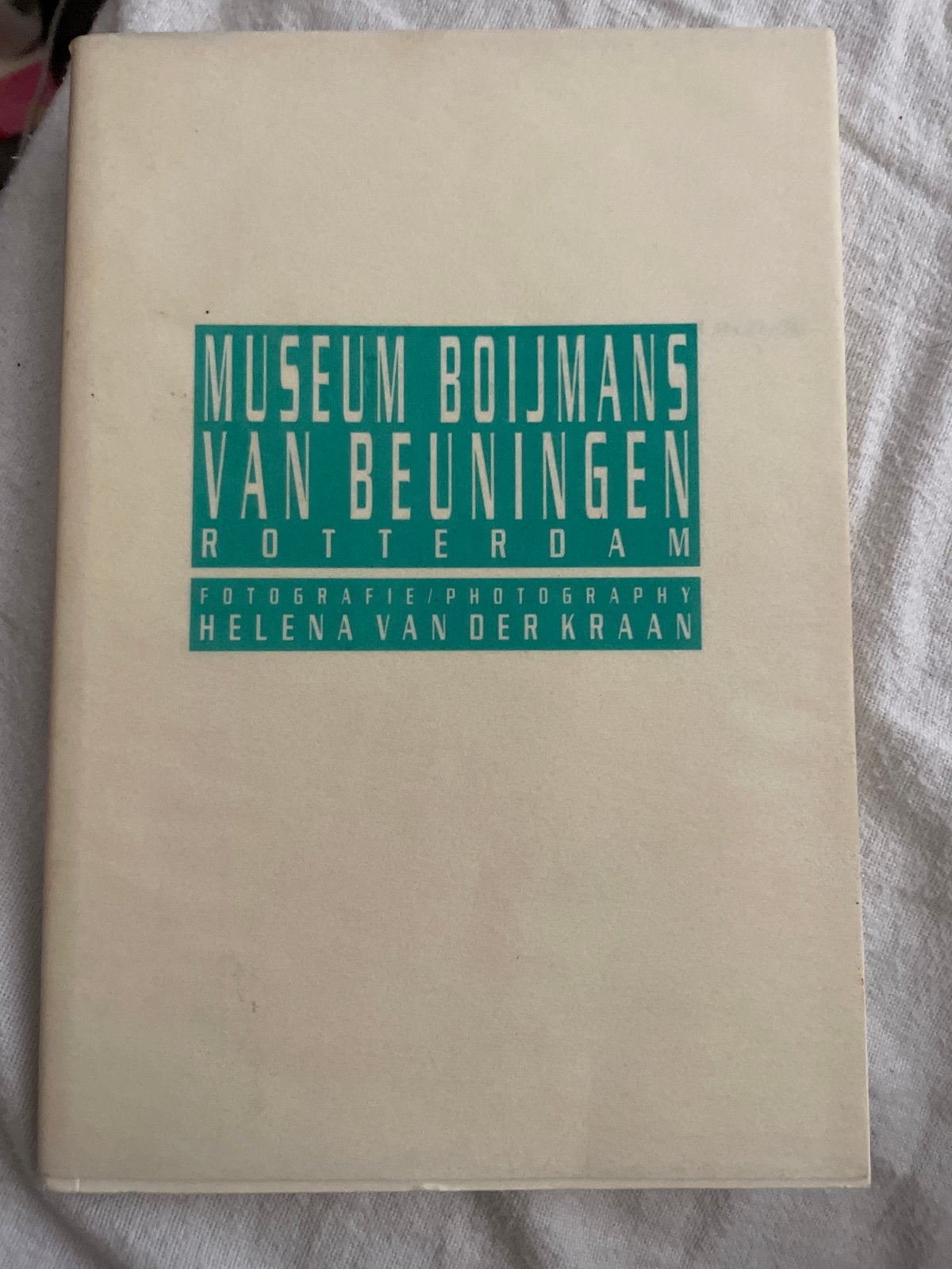 Museum Boijmans Van Beuningen Helena van der Kraan, Ophalen of Verzenden, Gelezen, Fotografie algemeen