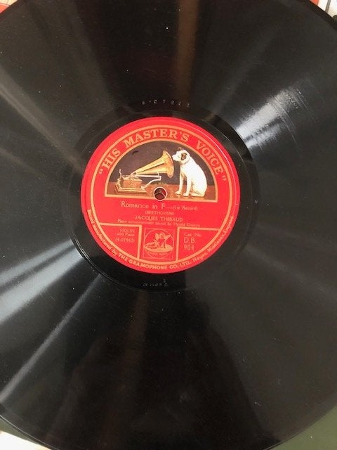 grammofoonplaat 78 toeren, Cd's en Dvd's, Vinyl | Klassiek, Ophalen, Gebruikt, Overige formaten, Overige typen