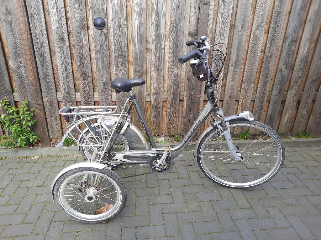 Hoge Gazelle 28 inch driewieler met versnellingen.fiets, Ophalen, Gebruikt