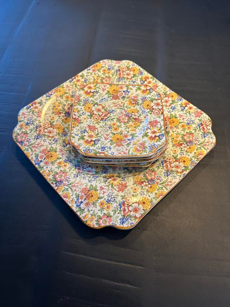 Engels servies - S. Ford & Co Ltd. - Burslem, Huis en Inrichting, Ophalen, Gebruikt, Keramiek, Wedgwood