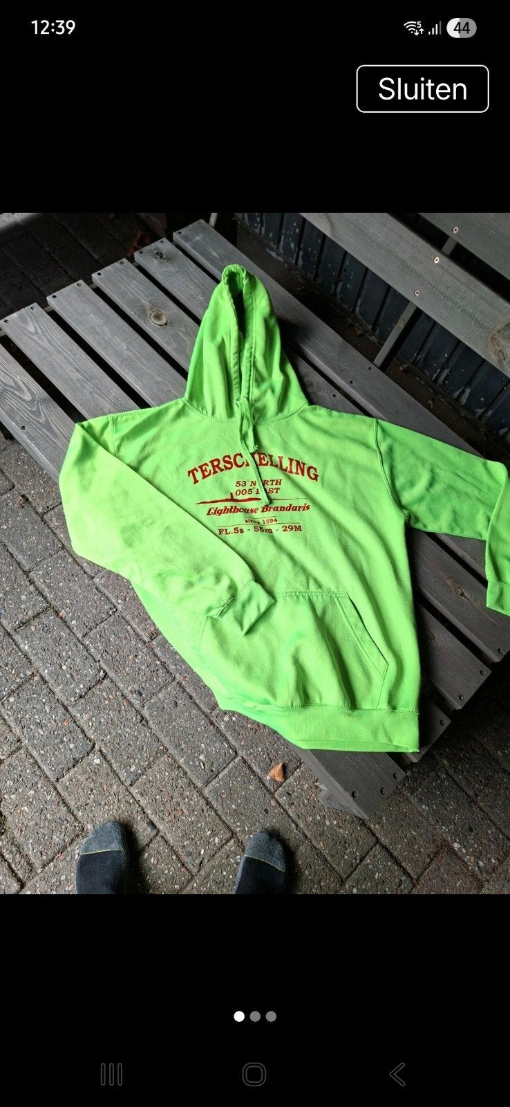 Terschelling trui, Ophalen of Verzenden, Zo goed als nieuw, Groen