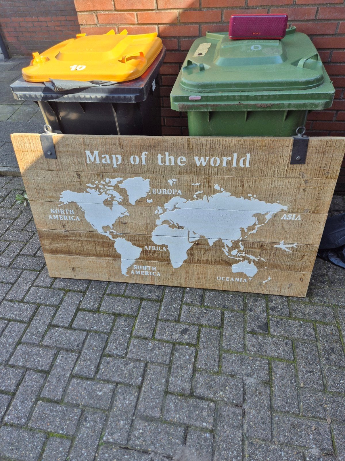 map of the world mangohout, Ophalen, Minder dan 50 cm