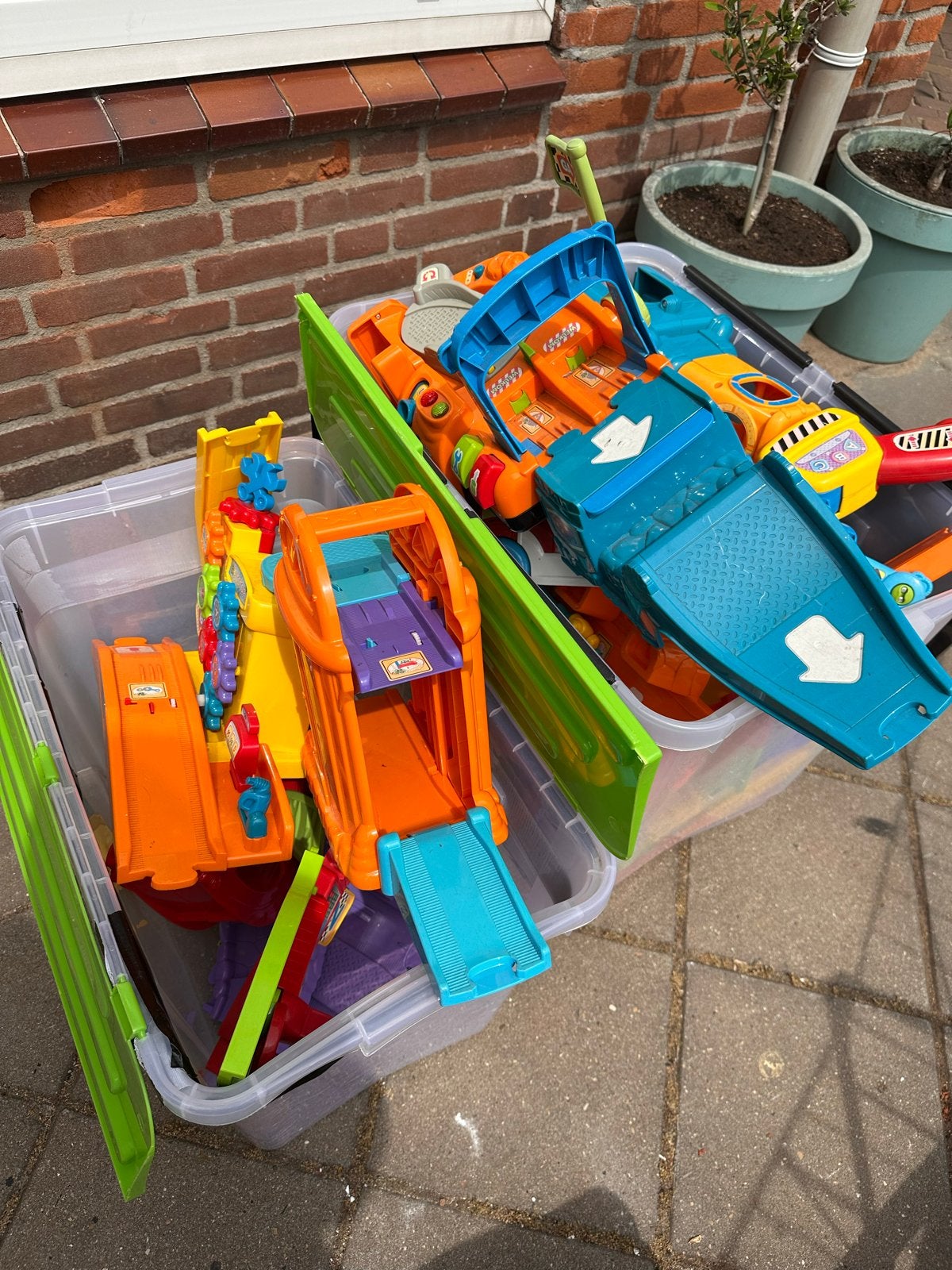 Zeer grote complete set Vtech Toet Toet auto's, Ophalen of Verzenden, Gebruikt, 6 maanden tot 2 jaar
