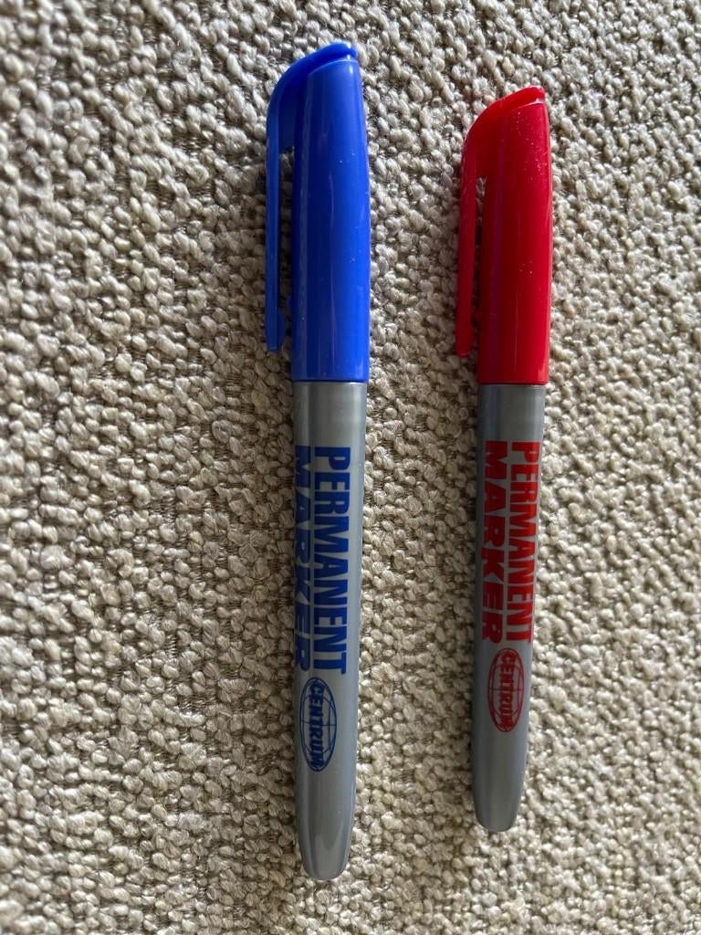 Twee permanent markers, Ophalen of Verzenden, Nieuw