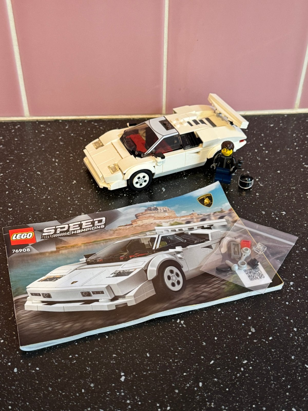 Lego Speed Champions 76908 Lamborghini, Ophalen of Verzenden, Zo goed als nieuw, Lego, Speed Champions