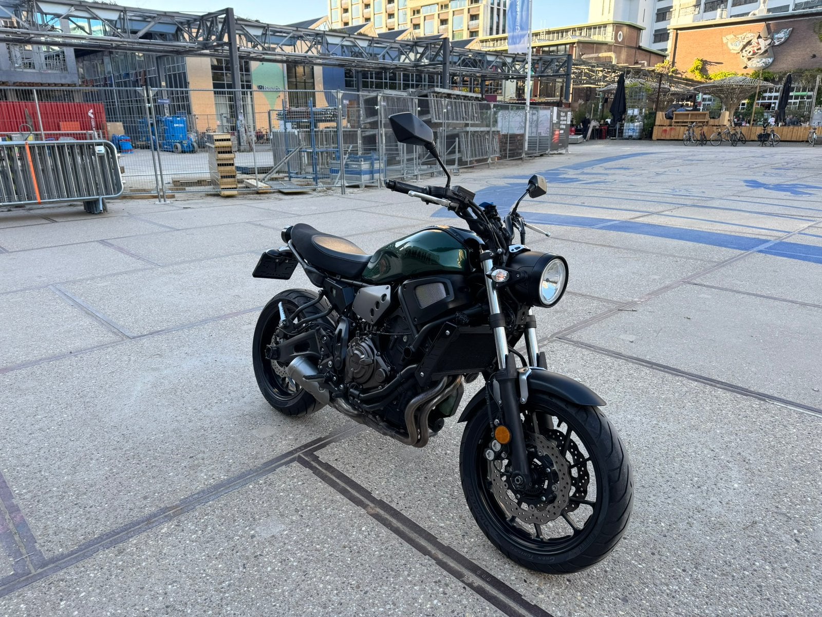 Yamaha XSR700 ABS | 2017 | 22.950 km | Scottish Green, 700 cc, 2 cilinders, Occasion, Motorrijbewijs A