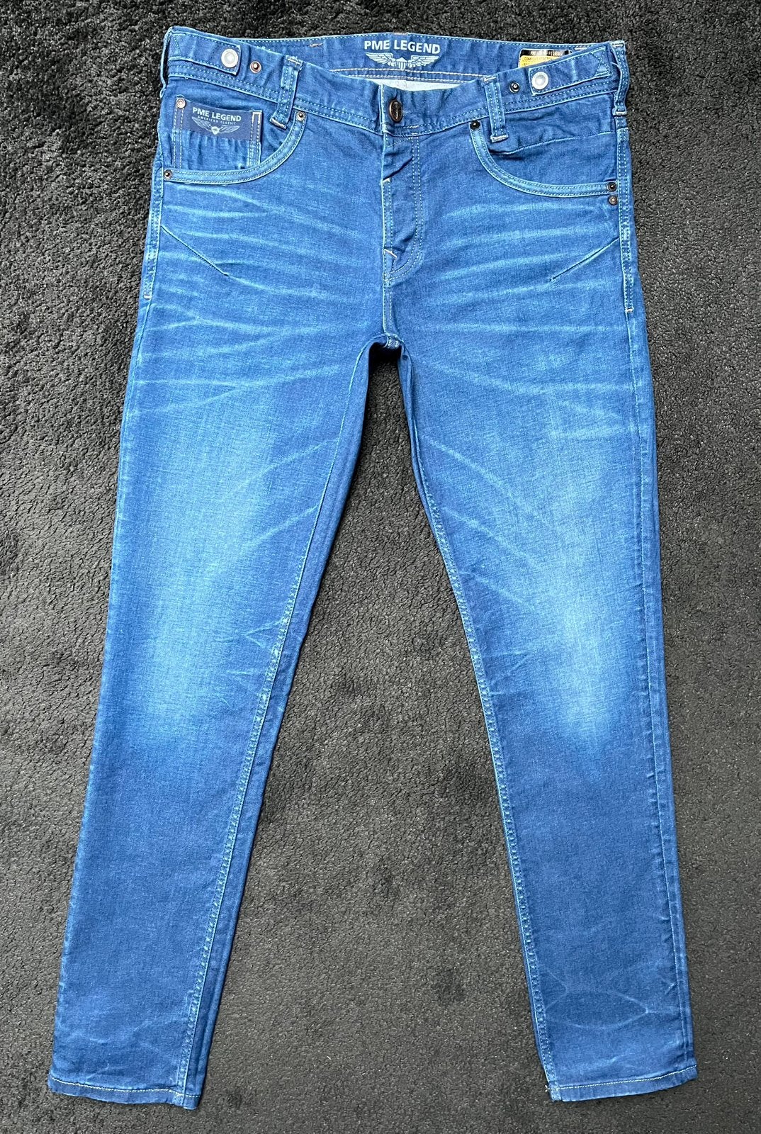 PME Legend Skyhawk stretch jeans 35/34 (NIEUW), Ophalen of Verzenden, Nieuw, Blauw, Overige jeansmaten
