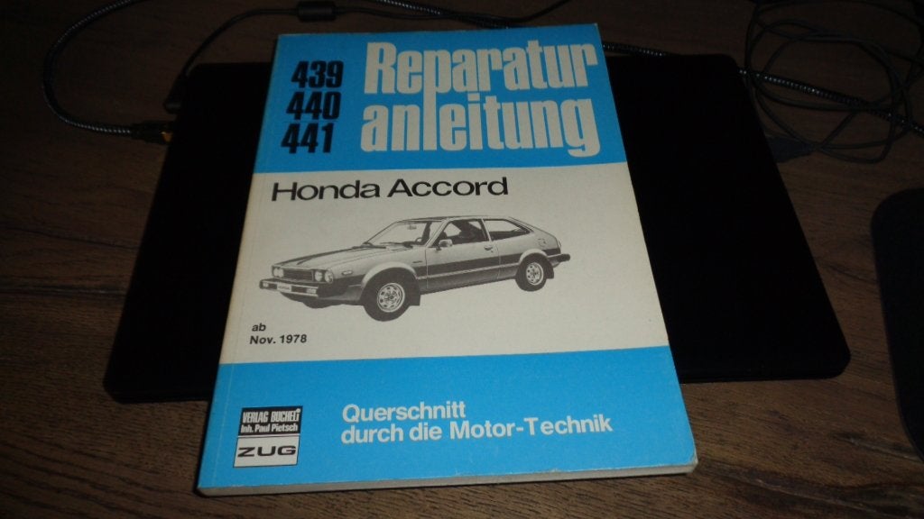 ReparatieHandleiding HONDA ACCORD vanaf 11-1978 (NIEUW), Verzenden, Nieuw, Honda