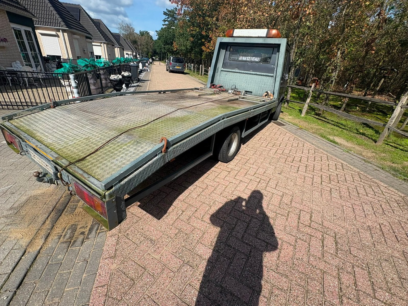 Mercedes aluminium oprijbak t1 207d tot 410d, Ophalen of Verzenden, Gebruikt