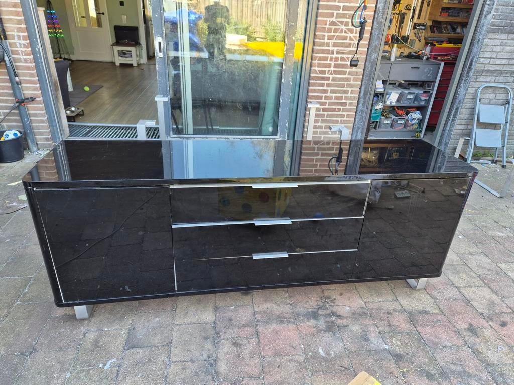 Meubels zwart hoogglans, Huis en Inrichting, Complete inboedels, Ophalen