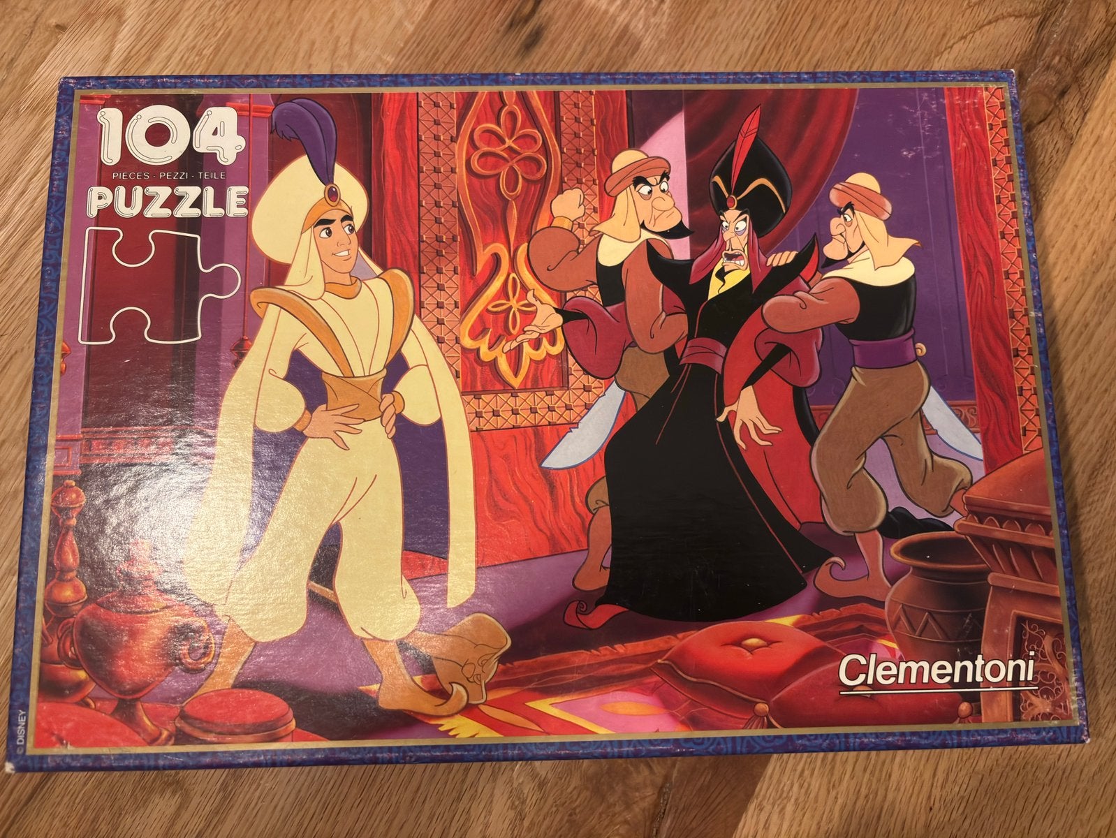 Aladdin puzzel, Ophalen of Verzenden, Meer dan 50 stukjes, Gebruikt, 6 jaar of ouder