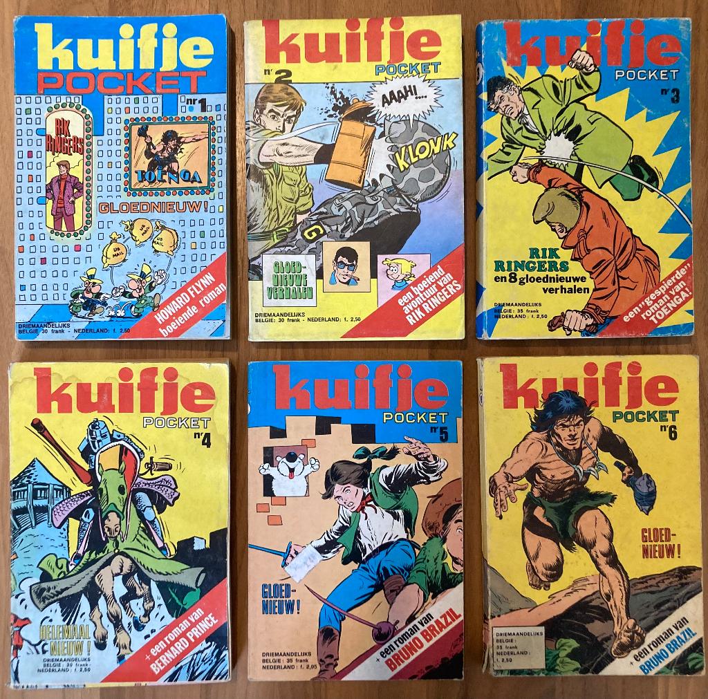 Kuifje pockets, Boeken, Gelezen, Diverse auteurs, Ophalen of Verzenden, Meerdere stripboeken
