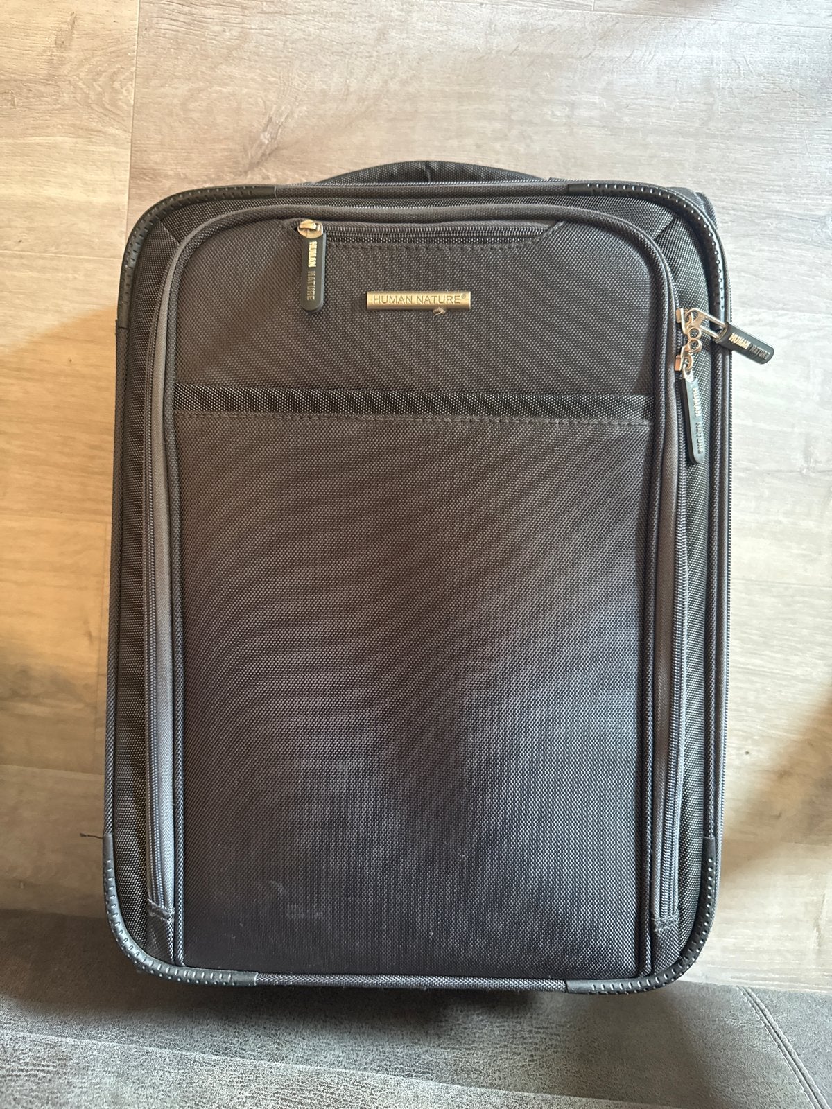 Human Nature Koffer - Zwart, Handbagage Formaat, Overige materialen, Gebruikt, 50 tot 60 cm, Ophalen of Verzenden