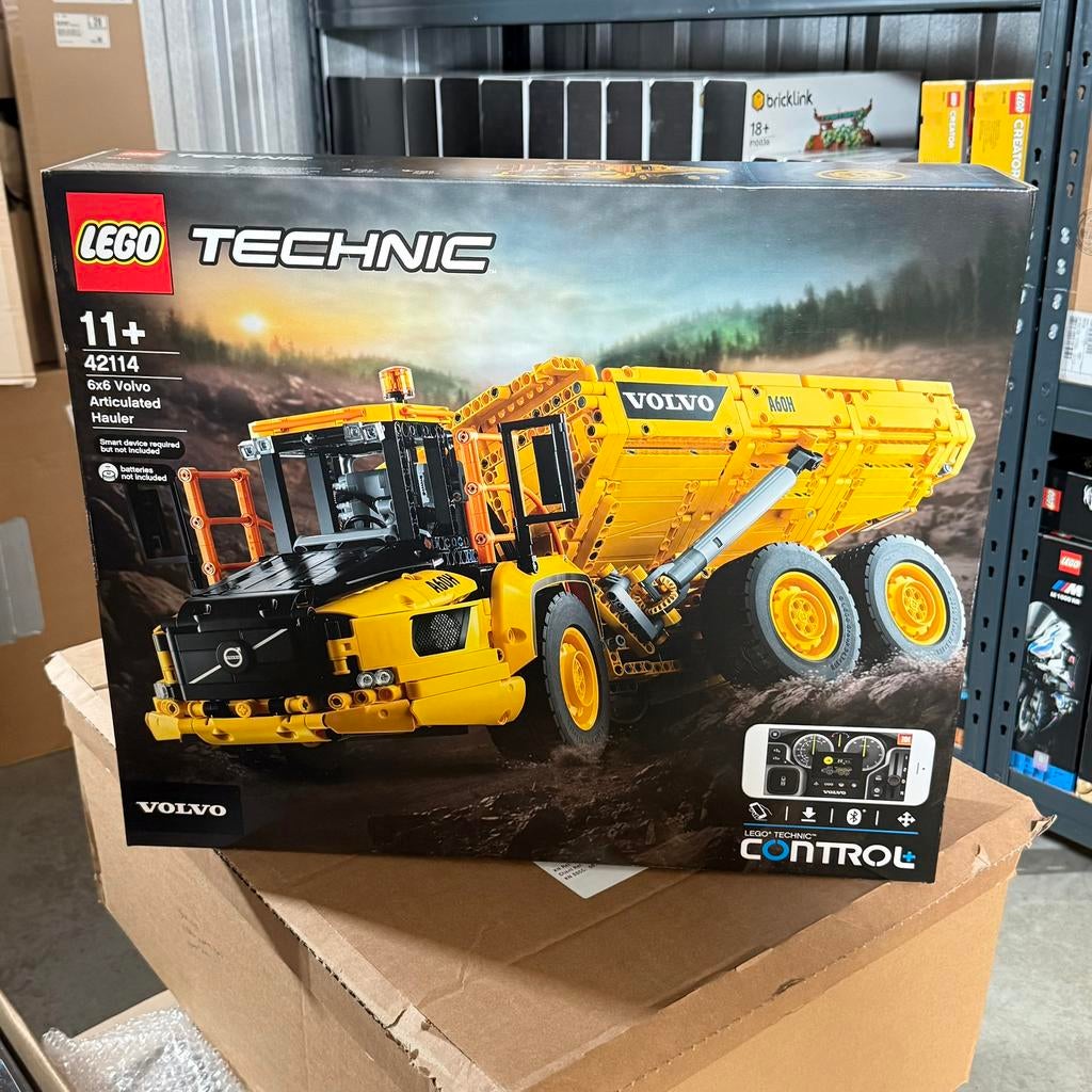 LEGO Technic 42114 6x6 Volvo Articulated Hauler – Nieuw, Lego, Nieuw, Ophalen of Verzenden, Technic