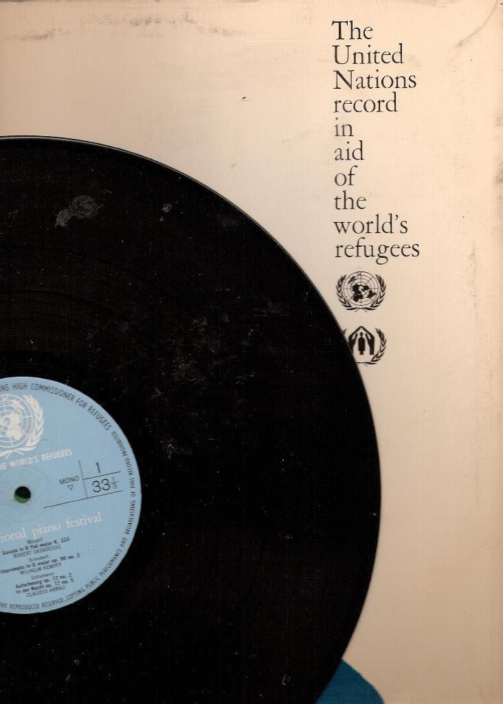 Benefit Album United Nations- Piano Festival- RARE!!, Ophalen, Gebruikt, Overige formaten, Overige typen