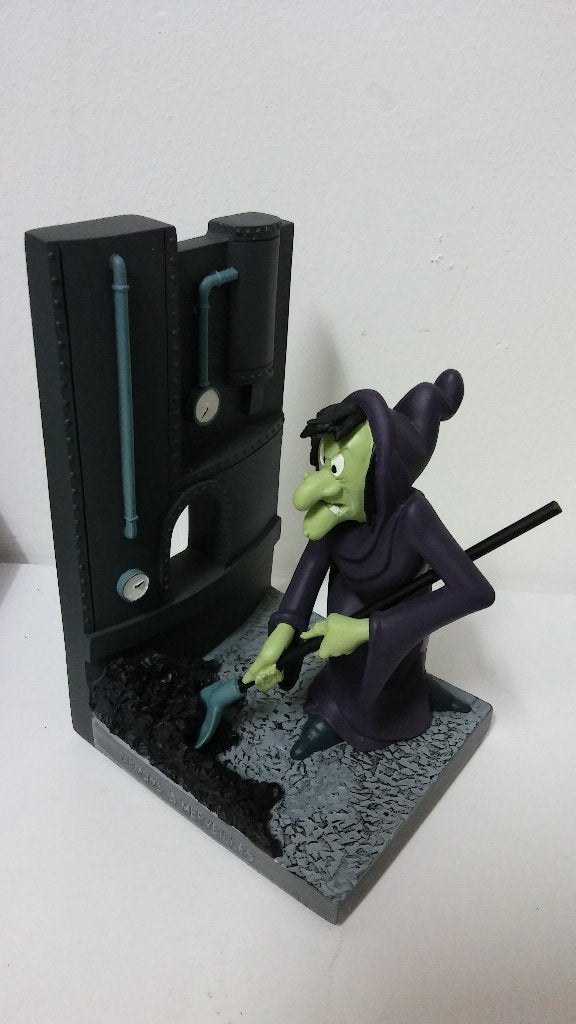 Hot Stuff witch heks kachel beeldje demons en merveilles, Ophalen of Verzenden, Overige figuren, Nieuw, Beeldje of Figuurtje