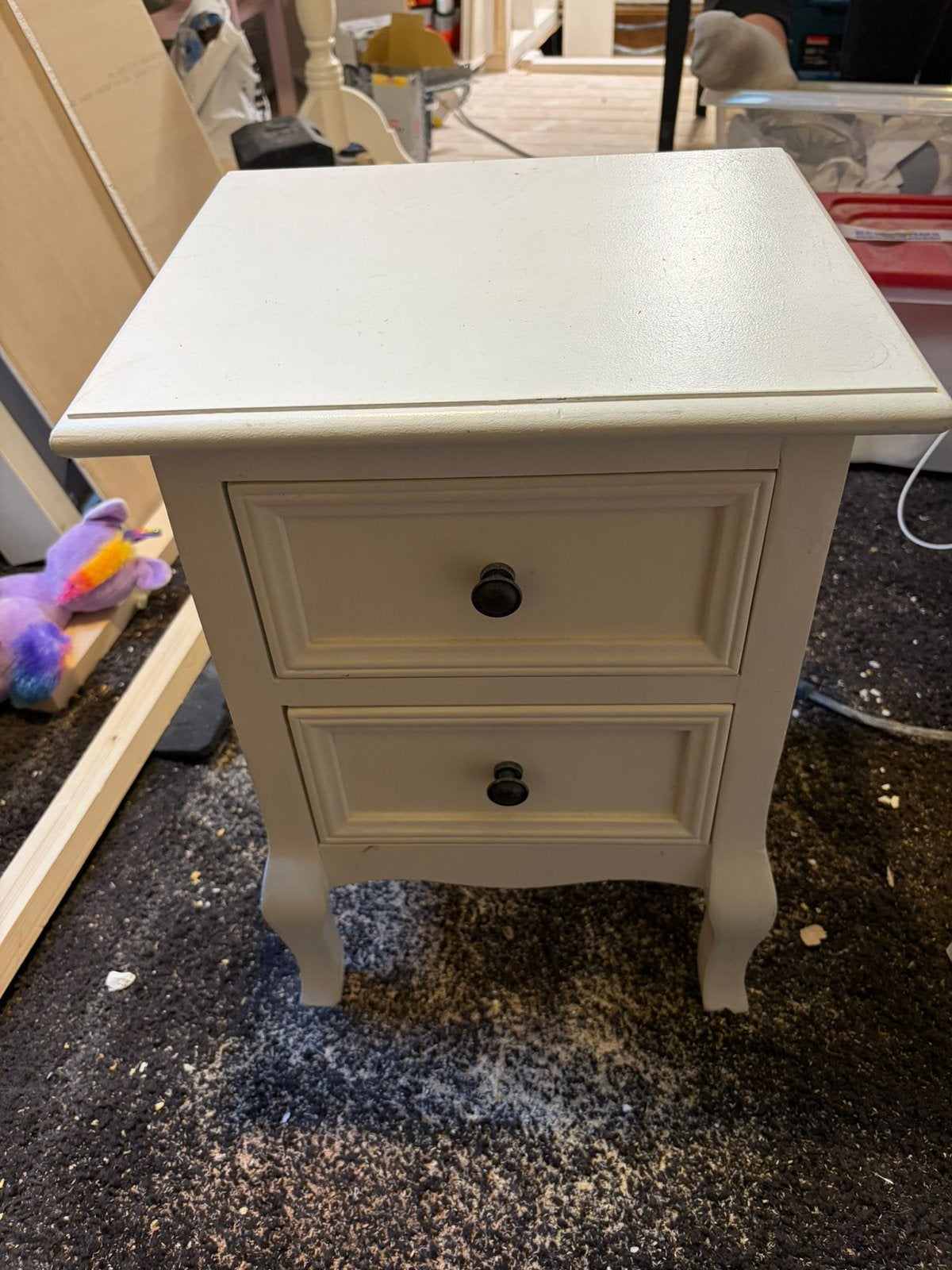 Queen anne style landelijk ladenkastje, Huis en Inrichting, Ophalen of Verzenden, Zo goed als nieuw, Minder dan 45 cm