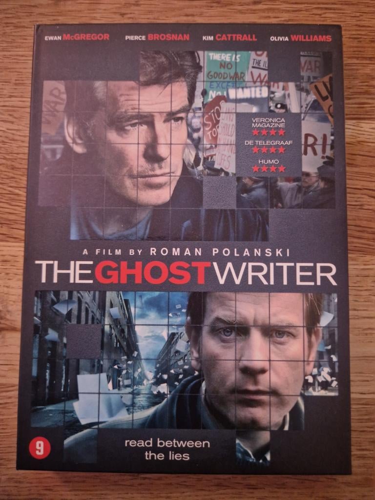 The ghostwriter , Ewan Mcgregor , pierce brosnan, Alle leeftijden, Ophalen of Verzenden, Zo goed als nieuw, Detective en Krimi