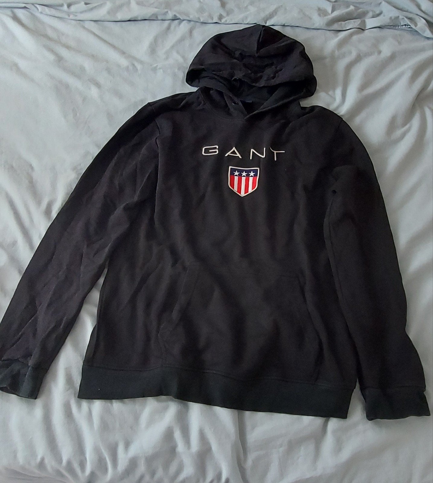 GANT Hoody 2XL zwart, Ophalen of Verzenden, Zo goed als nieuw, Overige maten, Zwart