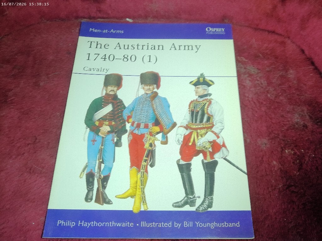 Boek Osprey Men at arms - The Austrian Army 1740-80 ( 1 ), Ophalen of Verzenden, Voor 1940, Zo goed als nieuw, Landmacht