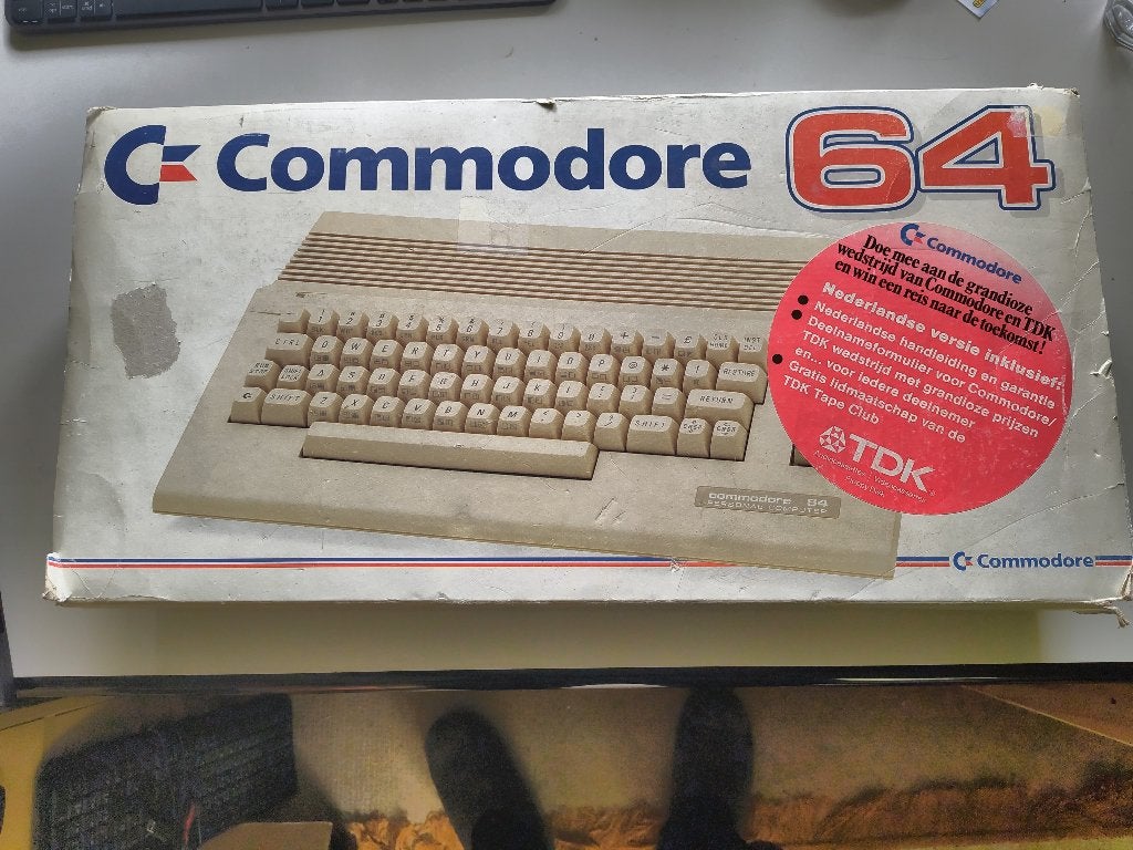 Commodore 64c compleet, Ophalen, Commodore C 64
