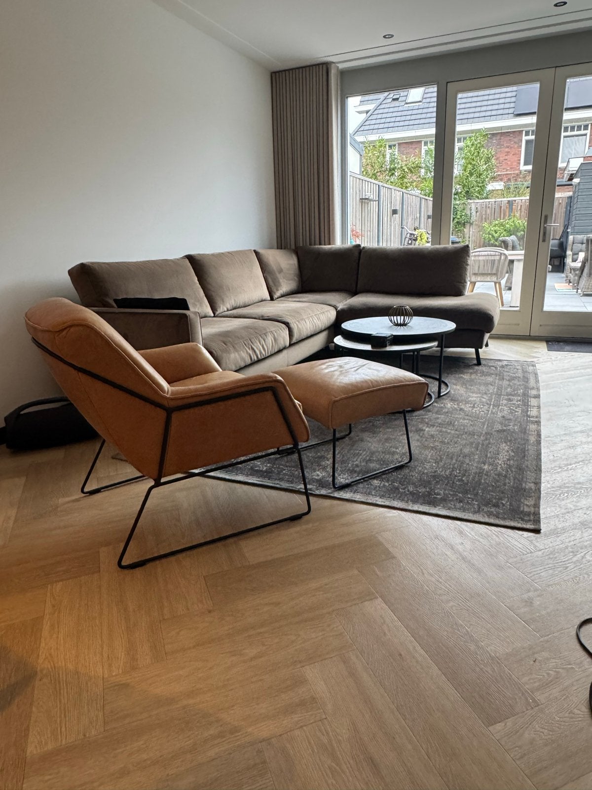 Comfortabele hoekbank met loungegedeelte, Ophalen, Hoekbank, 300 cm of meer, Zo goed als nieuw
