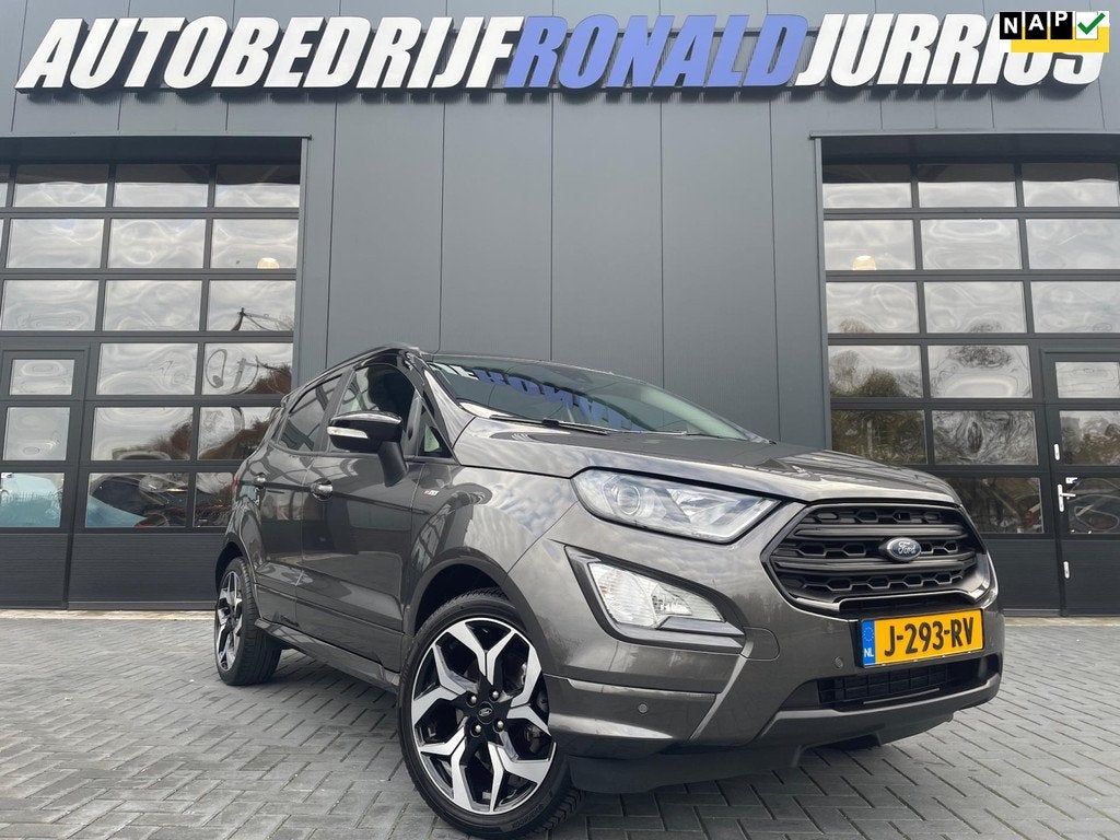 Ford EcoSport 1.0 EcoBoost ST-Line NLAuto/125PK/Camera/Carpl, Auto's, Ford, Voorwielaandrijving, 125 pk, Gebruikt, Ecosport
