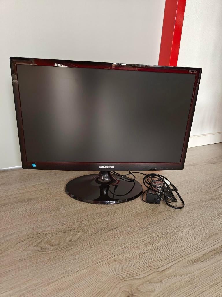 Samsung S22 22 inch S22C300 monitor VGA DVI HDMI, Computers en Software, Monitoren, Ophalen, Gebruikt, Overige resoluties, DVI