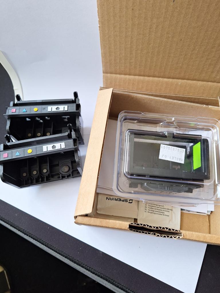 3x HP CN643A Printkoppen (1 nieuw, 2 gebruikt), Computers en Software, Printerbenodigdheden, Nieuw, Ophalen of Verzenden